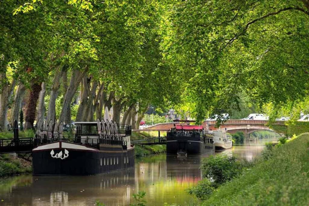 La Halte Du Canal Carcassonne Exterior foto